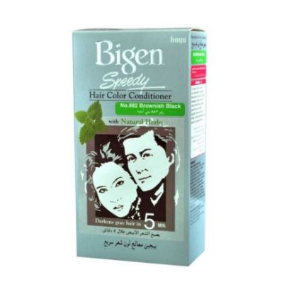 Picture of BIGEN SPEEDY HAIR COLOR BROWNISH BLACK 882
