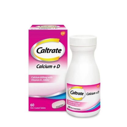 Picture of CALTRATE 600 MG W/VITAMIN – D 60 TAB