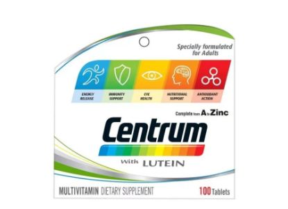 Picture of CENTRUM W LUTEIN 100 TAB