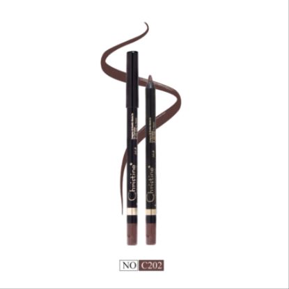 Picture of CHRISTINE WATERPROOF EYELINER PENCIL BROWN  C202 0 - 0219