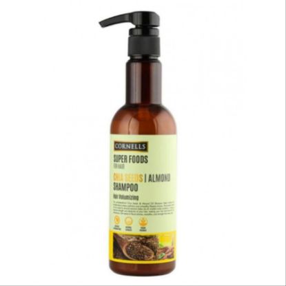 Picture of CORNEL'S SUPERFOODS CHIA SEED & ALMOND OIL SHAMPOO 500ML