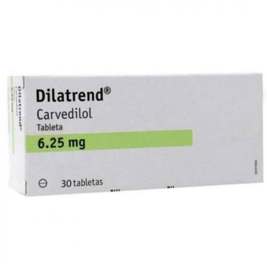 صورة 262-24-07 - Dilatrend 625 Mg 30 Tab