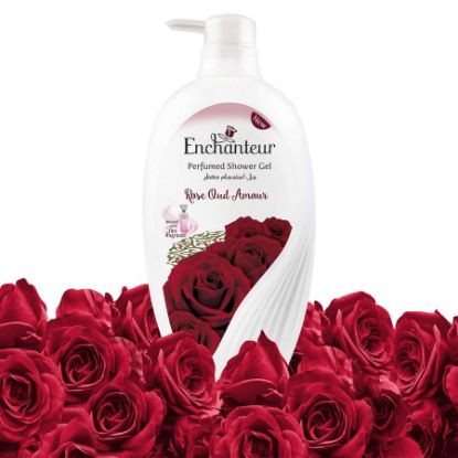 صورة انشانتير جل استحمام معطر 550 مل روز عود أمور