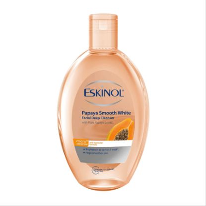 Picture of ESKINOL PAPAYA SMOOTH WHITE FACIAL CLEANSER 225 ML 8051