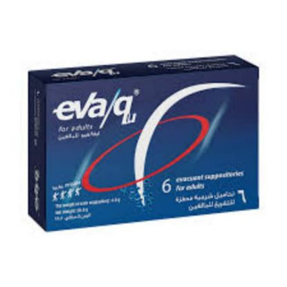 صورة ايفاكيو تحاميل للكبار تتكون من 6 تحاميل - RX-00921