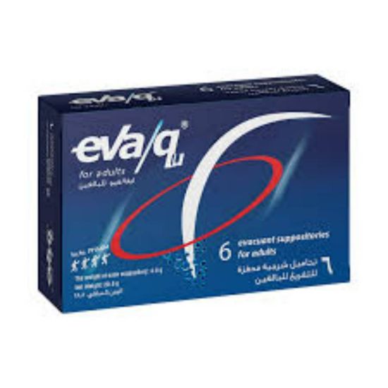 صورة ايفاكيو تحاميل للكبار تتكون من 6 تحاميل - RX-00921