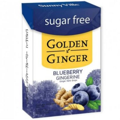 صورة جولدن جينجر أقراص الزنجبيل بنكهة التوت 45 جرام  - GOLDEN GIN