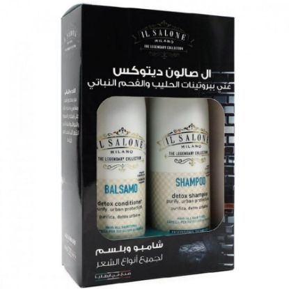 صورة ال صالون ديتوكس عبوة ترويجية شامبو + بلسم 500 مل