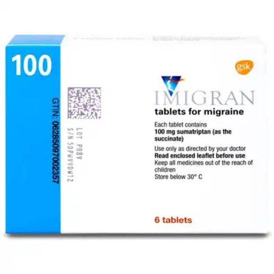 صورة اميجران 100 مجم 6 اقراص