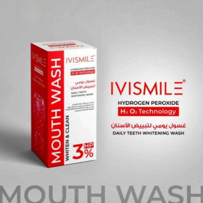 صورة ايفي سمايل غسول للفم مبيض 3%