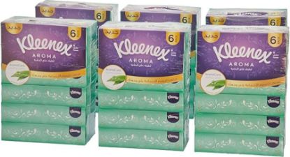 صورة مناديل كلينكس اروما ندى الصباح 84 منديل