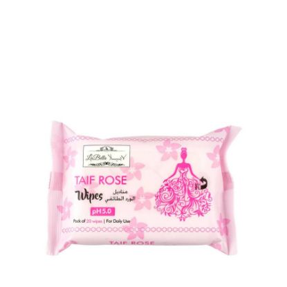 Picture of LABELLA TAIF ROSE WIPES 20'S