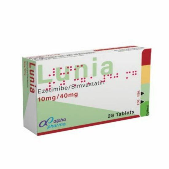 صورة Lunia 10/40 Mg 30 Tab