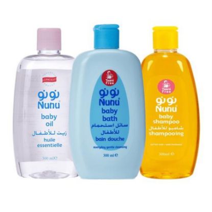 صورة نونو شامبو +لوشن +زيت 300مل