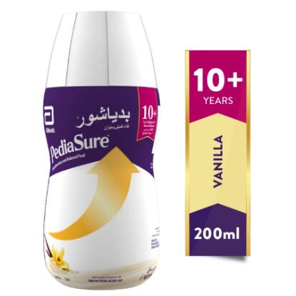صورة بدياشور+10 حليب سائل فانيلا 200 مل