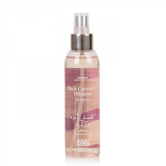 صورة ريديانس معطر للجسم والشعر كشمش أسود وكركديه 150 مل