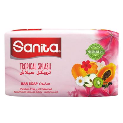 صورة صابونة سانيتا تروبكل سبلاش 125 جم