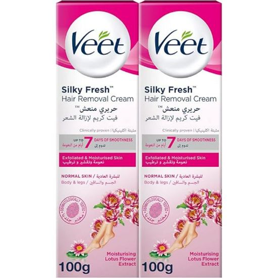 Picture of VEET HAIR REMOVAL CREAM NORMAL SKIN 100ML 2+1 FREE 0164