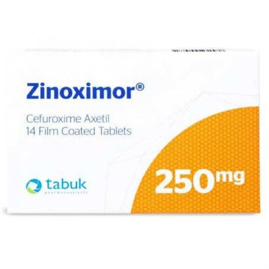 Picture of ZINOXIMOR 250 MG 14 TAB#
