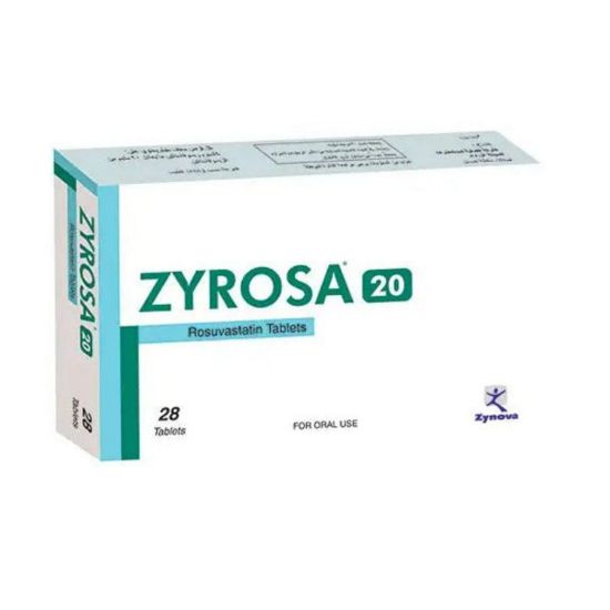 صورة زيروسا 20 ملغم 28 قرص