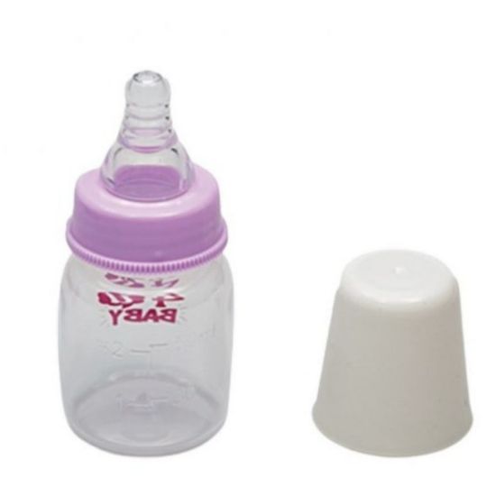 Picture of 4U BABY PLASTIC FEEDING BOTTLE 60 ML WITHOUT HANDLE