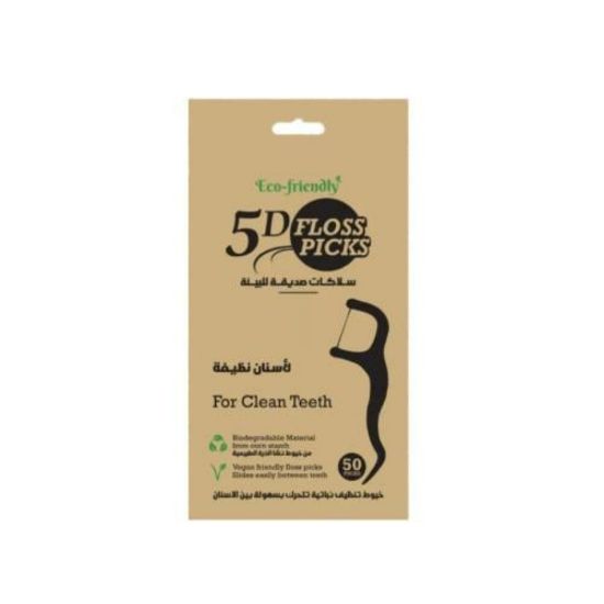 Picture of 5D ECO DENTAL FLOSS PICKS 50'S