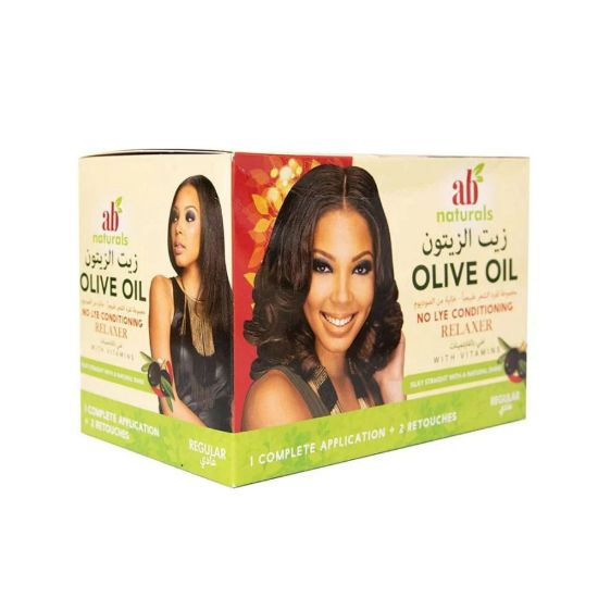 Picture of AB NATURALS NORMAL HAIR STRAIGHTENING SET WITH OLIVE OIL