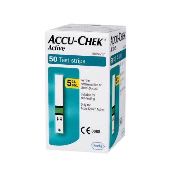 Picture of ACCU–CHEK ACTIVE GLUCOSE 50 STRIPS