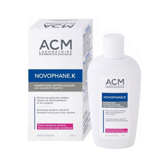 Picture of ACM NOVOPHANE K ANTI DANDRUFF SHAMPOO 125ML  0199