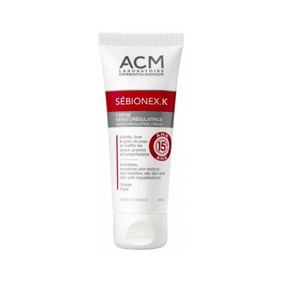 Picture of ACM SEBIONEX K EXFOLIATING CREAM 15AHA 40ML 0281
