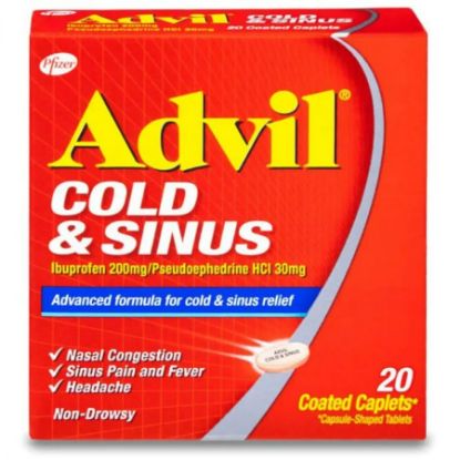 Picture of ADVIL COLD&SINUS 20 TAB