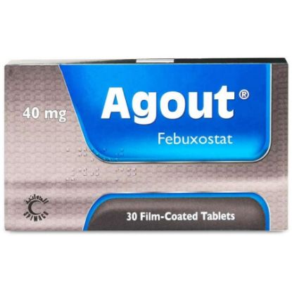 Picture of AGOUT 40 MG 30 TAB