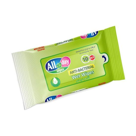 Picture of ALL DAY ANTI-BACTERIAL 10 WIPES 5PCS PROMO
