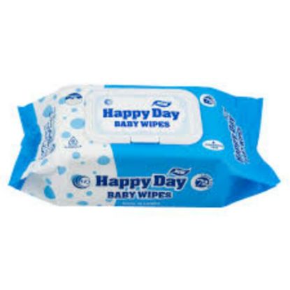Picture of ALL DAY BABY WIPES(BLUE)-72 WIPES WITHOUT LID