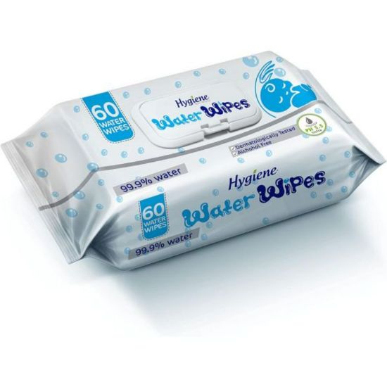 Picture of ALL DAY WATER WIPES  60 WIPES