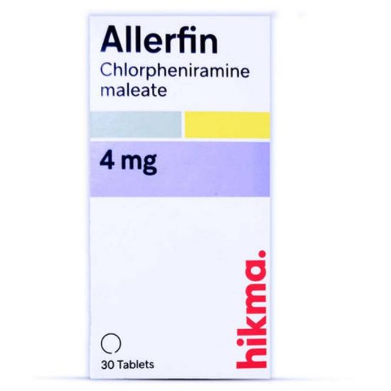 Picture of ALLERFIN  4MG 30 TAB