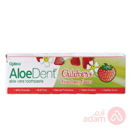 Picture of ALOE DENT OPTIMA CHILDREN ANTI CAVITY WITH FLUORIDE T.P 50 M