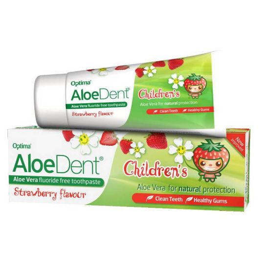 Picture of ALOE DENT OPTIMA CHILDRENS STRAWBERRY T.P 50 ML 7126
