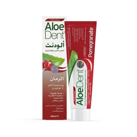 Picture of ALOE DENT POMEGRANATE TRIPLE ACTION T.P 100 ML 2601