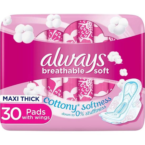 Picture of ALWAYS MAXI THICK LARGE 6 X 30 PCS 5919