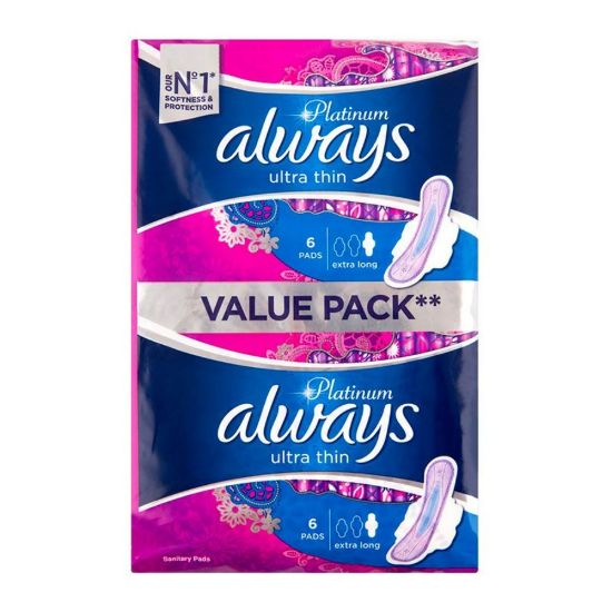 Picture of ALWAYS ULTRA DIAMOND EXTRA LONG W WINGS 12 X 12 -921468#