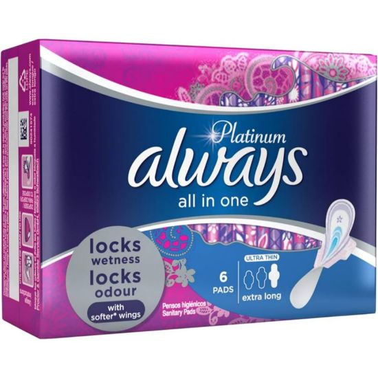 Picture of ALWAYS ULTRA DIAMOND EXTRA LONG W WINGS 24 X 6 -921420