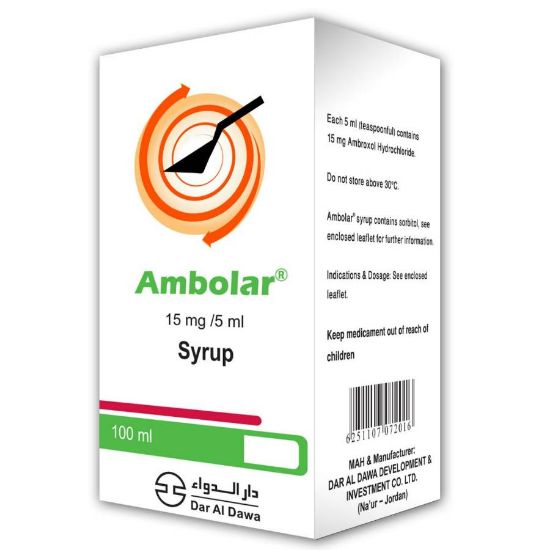 Picture of AMBOLAR SYRUP 100 ML