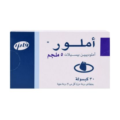 Picture of AMLOR 5 MG 30 CAP