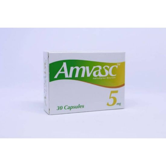 Picture of AMVASC 5 MG 30 CAP