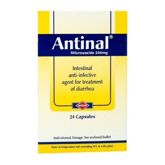 صورة Antinal 200 Mg 24 Cap