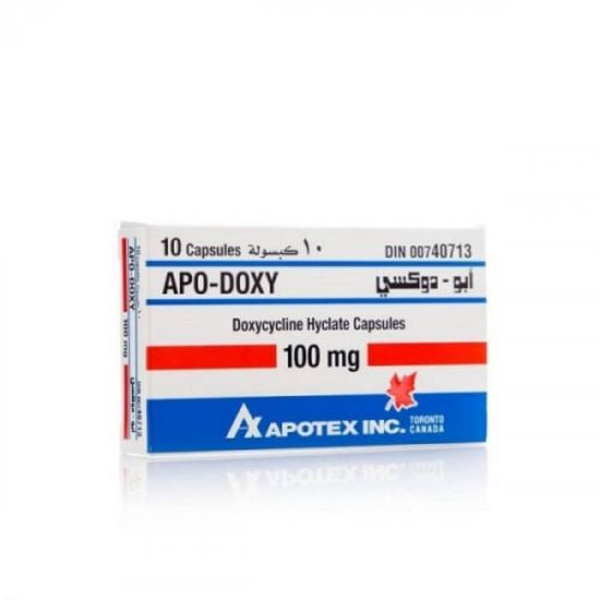 صورة ابودوكسي كبسولات 100 مج 10 كبسول