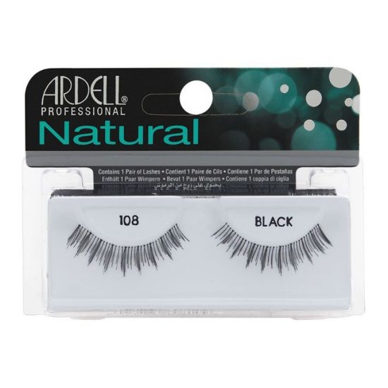 Picture of ARDELL NATURAL LASHES BLACK 108-1266209-8109