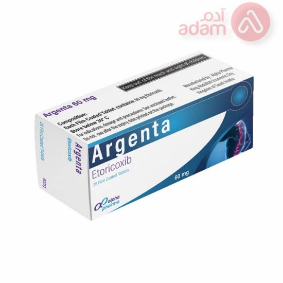 Picture of ARGENTA 60MG 28 TAB
