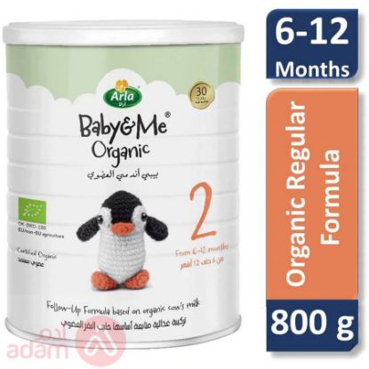 Picture of ARLA BABY&ME ORGANIC BABY MILK NO2 - 800 GM 82634-04073